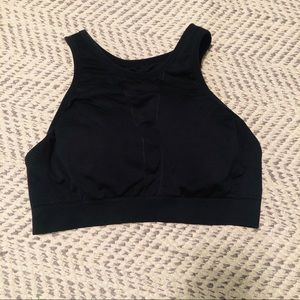 High Neck Jockey Sports Bra
